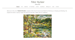 Desktop Screenshot of nyilasiart.com