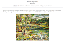 Tablet Screenshot of nyilasiart.com